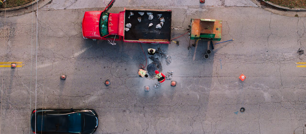 Travaux sur la voirie